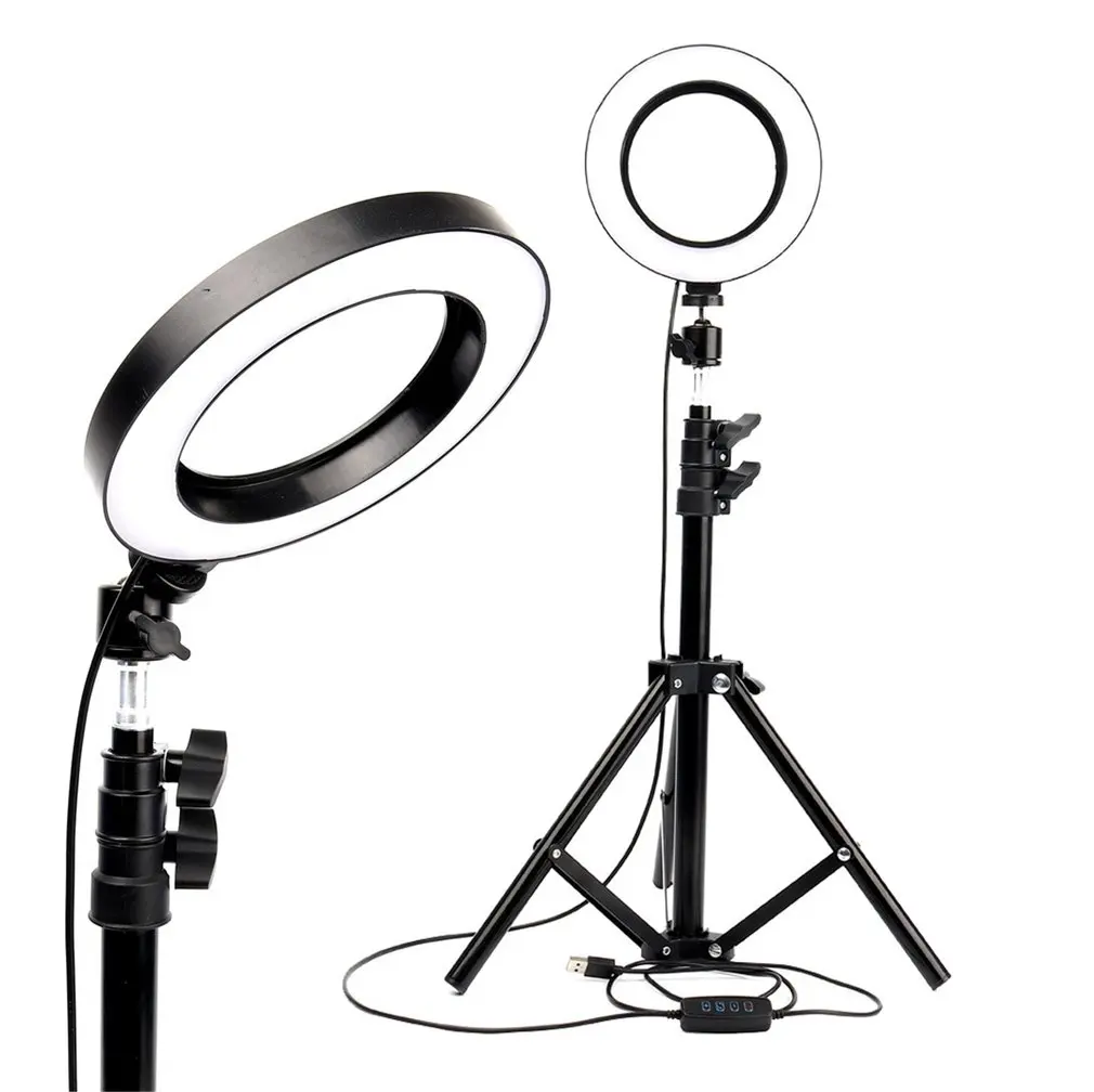 26cm 120LED Selfie Ring Lamp Led Light With Tripod For Phone Video Photography Lighting | Электроника