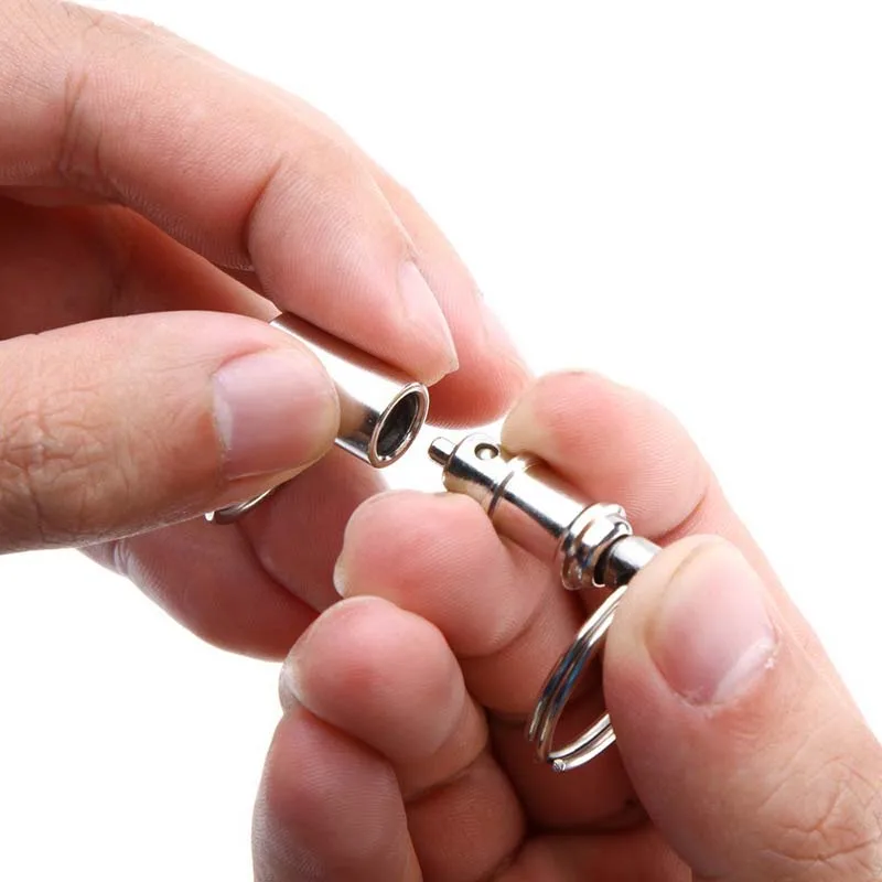 

5 pieces split rings / detachable key ring / key chain with two split rings