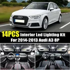 Комплект светодиодных ламп для салона автомобиля Audi A3 8P 2004-2013 14 шт.