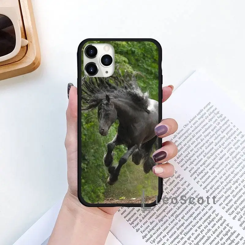 

horse Phone Case for iPhone 11 12 mini pro XS MAX 8 7 6 6S Plus X 5S SE 2020 XR