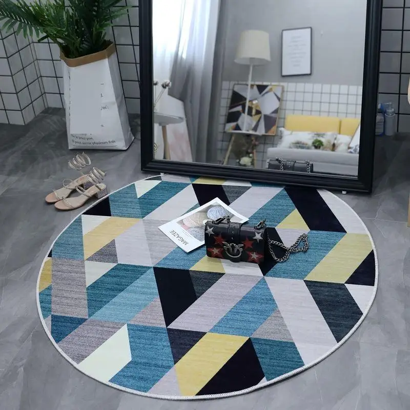Karpetten En Vloerkleden Tappeto Cucina Fille Tapis Enfant Chambre Babyroom Dywan Round Kilim Region гостиная для спальни