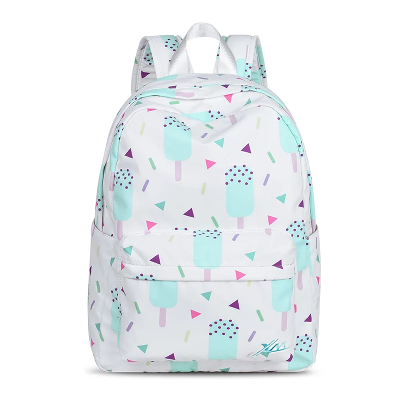 TTOU рюкзак с принтом высокое качество женский холщовый школьные сумки для девочек