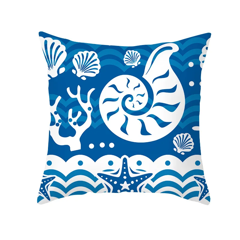 Морской конек Медузы узор полиэстер Подушка автомобиля домашная кровать