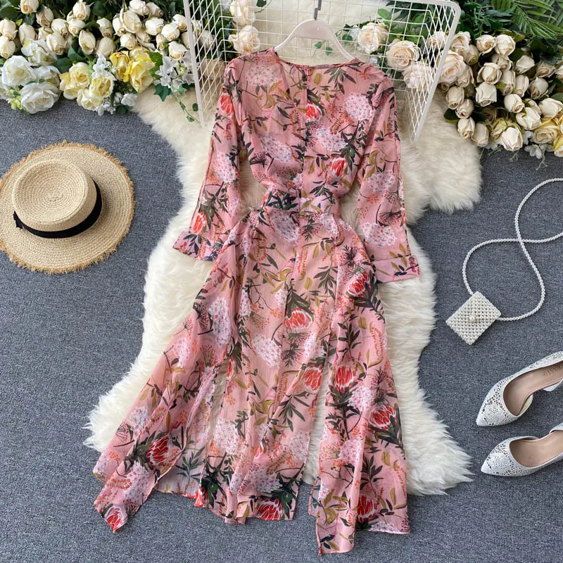 

2021 New Spring Summer Women Casual Two Piece Set Long Sleeve V Neck Asymmetrical Chiffon Shirt White Shorts Ladies Sets