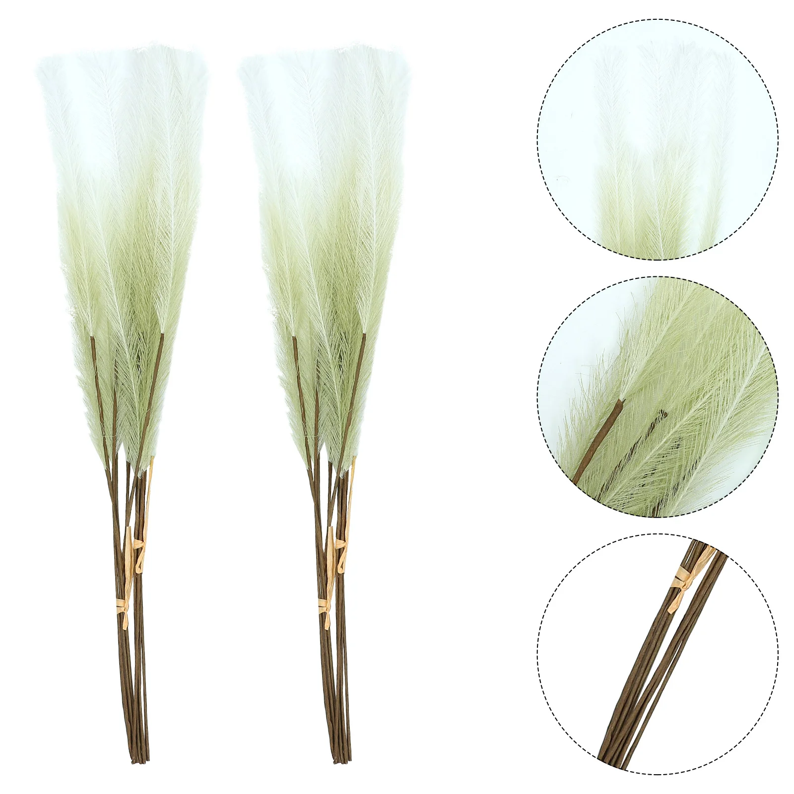 

10Pcs False Reed Simulated Flower Bouquet Gift Box Festival Props Photo Props