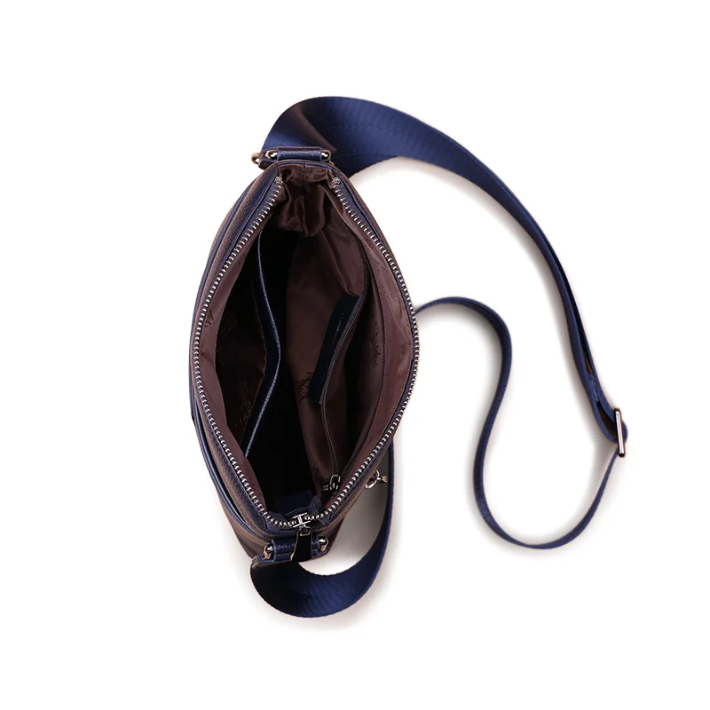 Кожаная сумка дизайнерская сумка-мессенджер из воловьей кожи модная через плечо