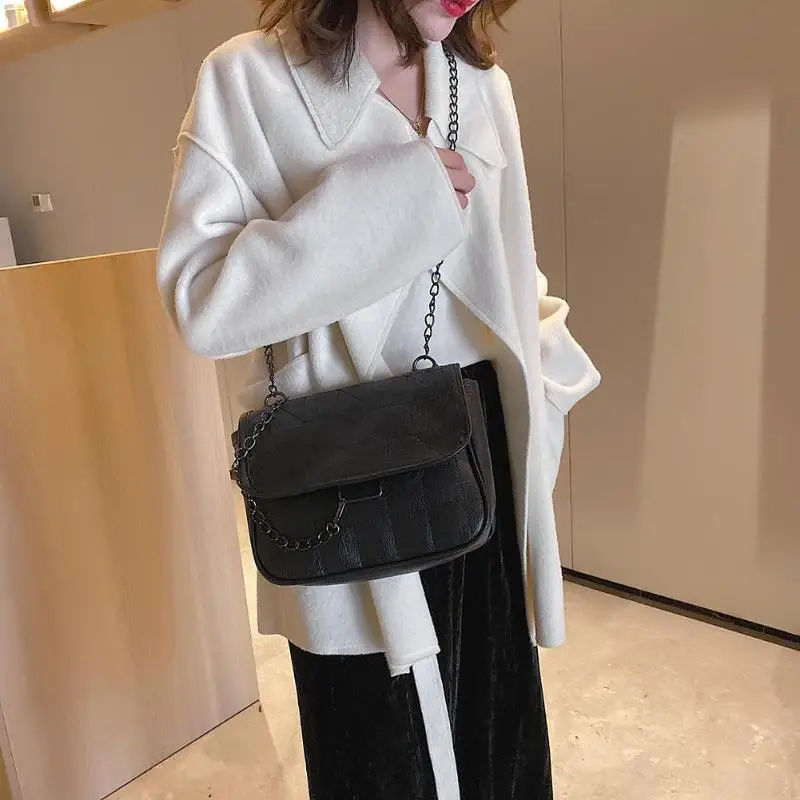 Мягкие женские сумки через плечо из искусственной кожи 2020 дизайнерские с