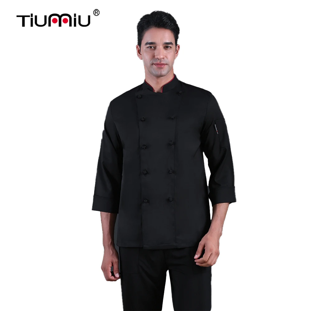 Унисекс униформа шеф-повара одежда для кухни ресторана приготовления пищи