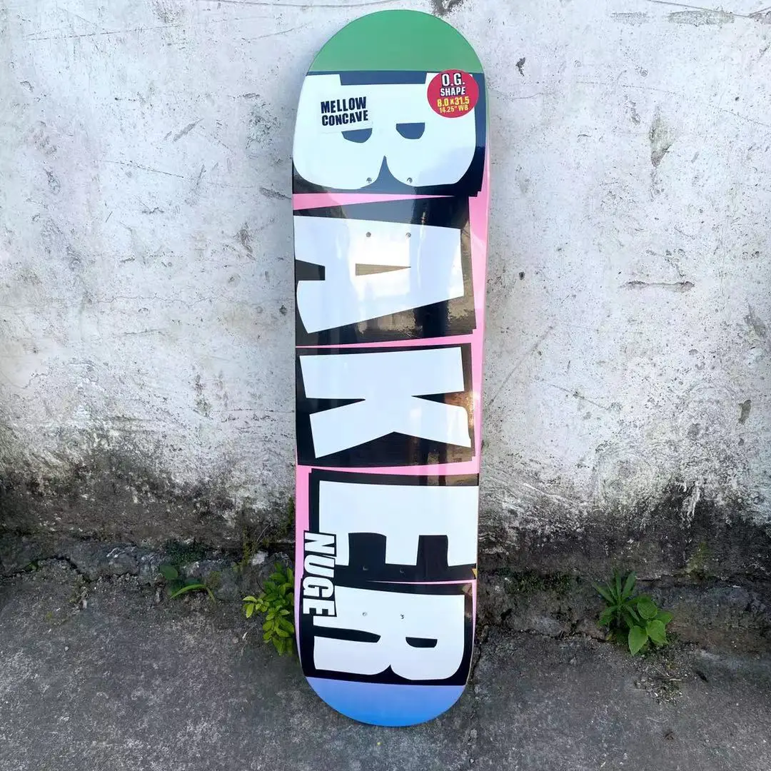 Профессиональный Скейтборд Бейкер скейтборд 8 0 дюймов U-образный поперечный