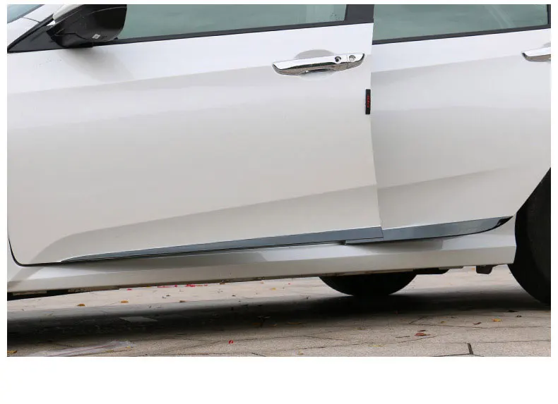 

Suitable for Honda's 10th generation Civic side door bright strip Civic body anti-collision strip 16-21 version auto parts
