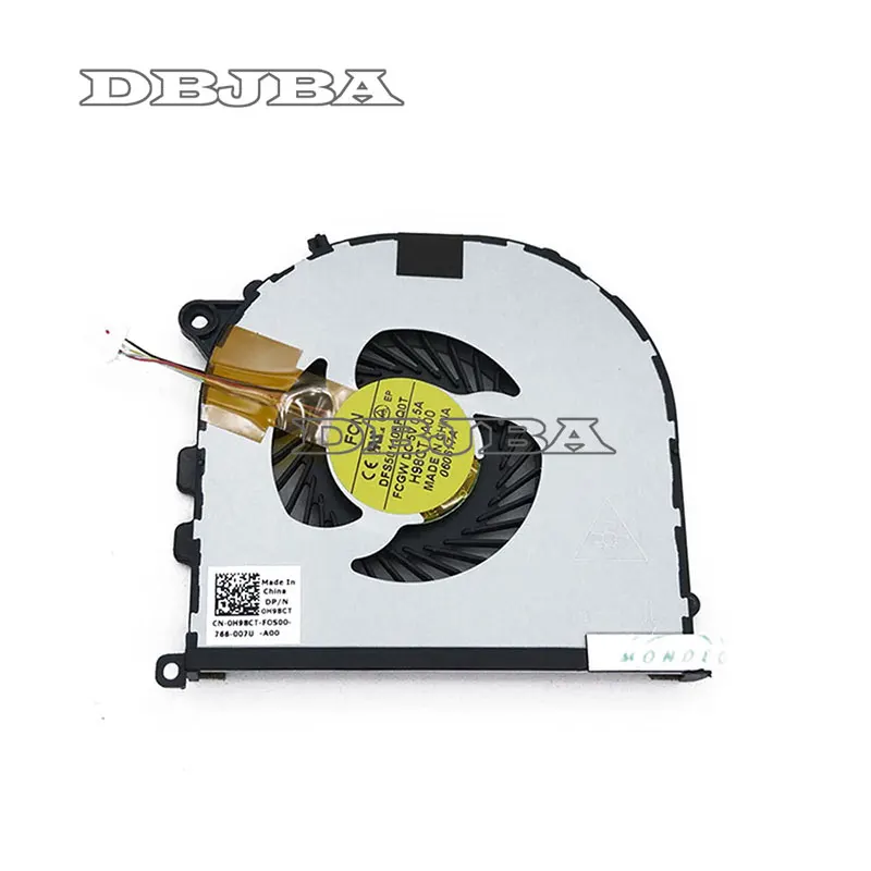 Охлаждающий вентилятор для ноутбука DELL XPS 15 9530 Precision M3800 6 cpu fan H98CT 0H98CT DC28000DRF0 DFS501105PQ0T