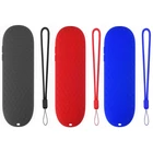 Силиконовый чехол для пульта дистанционного управления для Chromecast с Google TV и голосовым дистанционным управлением, чехол с защитой от потери