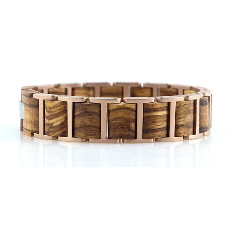 Дропшиппинг деревянный браслет ручная работа резной Повседневный серебряный из