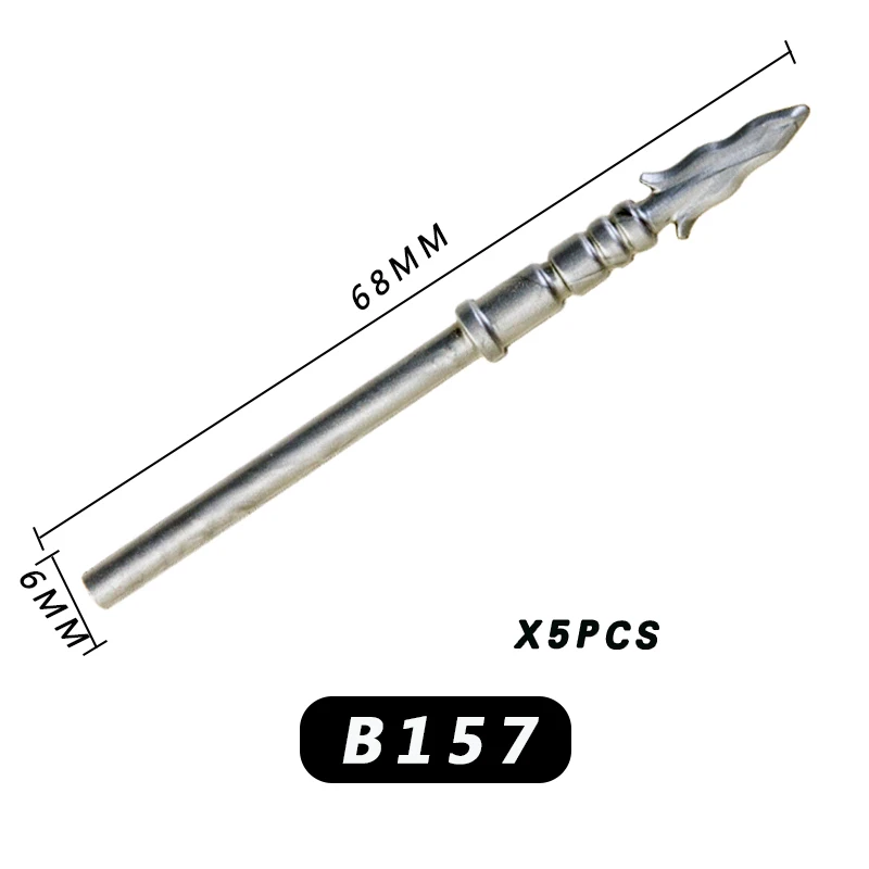 Средневековые времена военное оружие меч копья пистолет солдат для 4 см мини