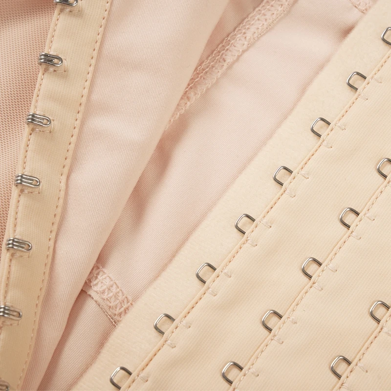 High Quality 3 Rows Hooks Tummy Compression Waist Trainer Butt Lifter Body Shapers Post Surgery Women Seamless Shaper Underwear