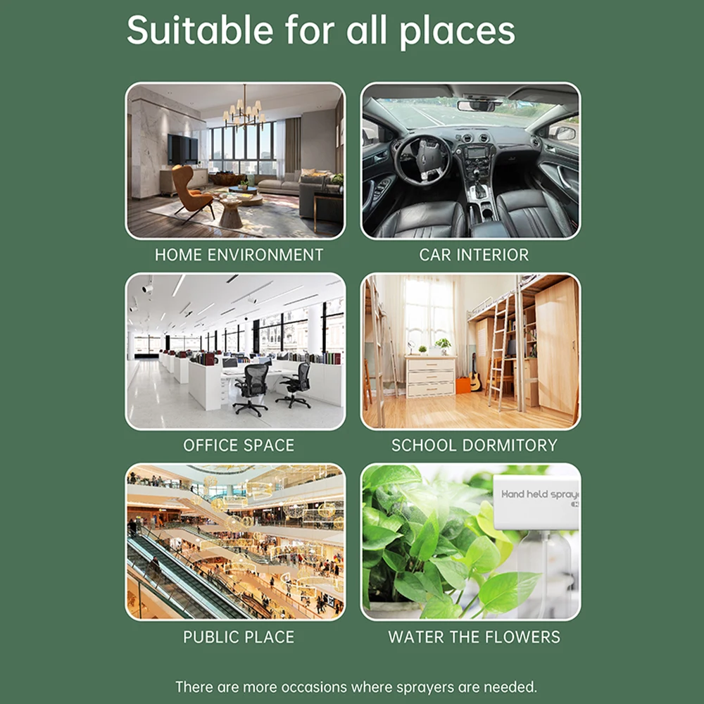 350 мл беспроводной электрический дезинфицирующий опрыскиватель синий