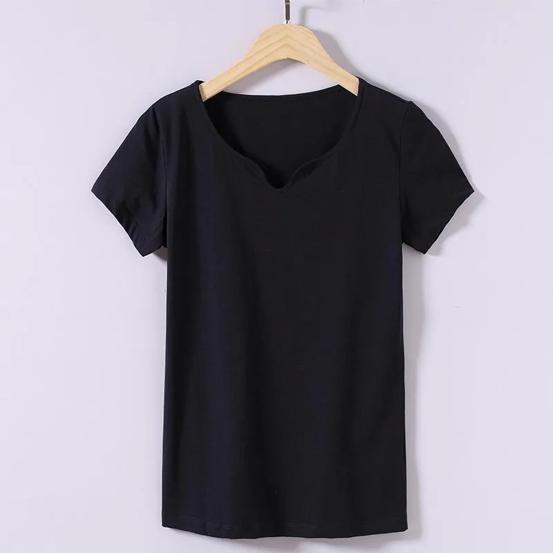 

New High Quality Leisure Summer Fashion Soft Breathable Women's T-shirt