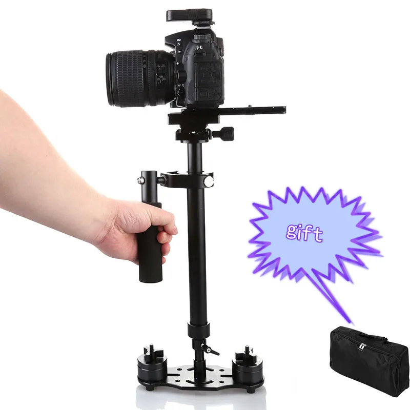 Ручной Стабилизатор камеры стэдикам DSLR видео камера фотографии S60 Steadycam 60 см алюминий