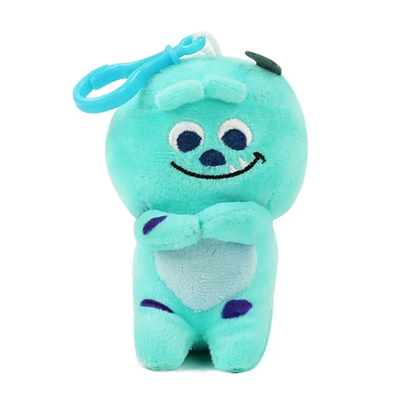 8-12 см James P Sullivan Mike Wazowski Mr Q Mike One eye Sulley Alien Pink Bear Плюшевые игрушки, брелок, Мультяшные подвески, подарок для ребенка