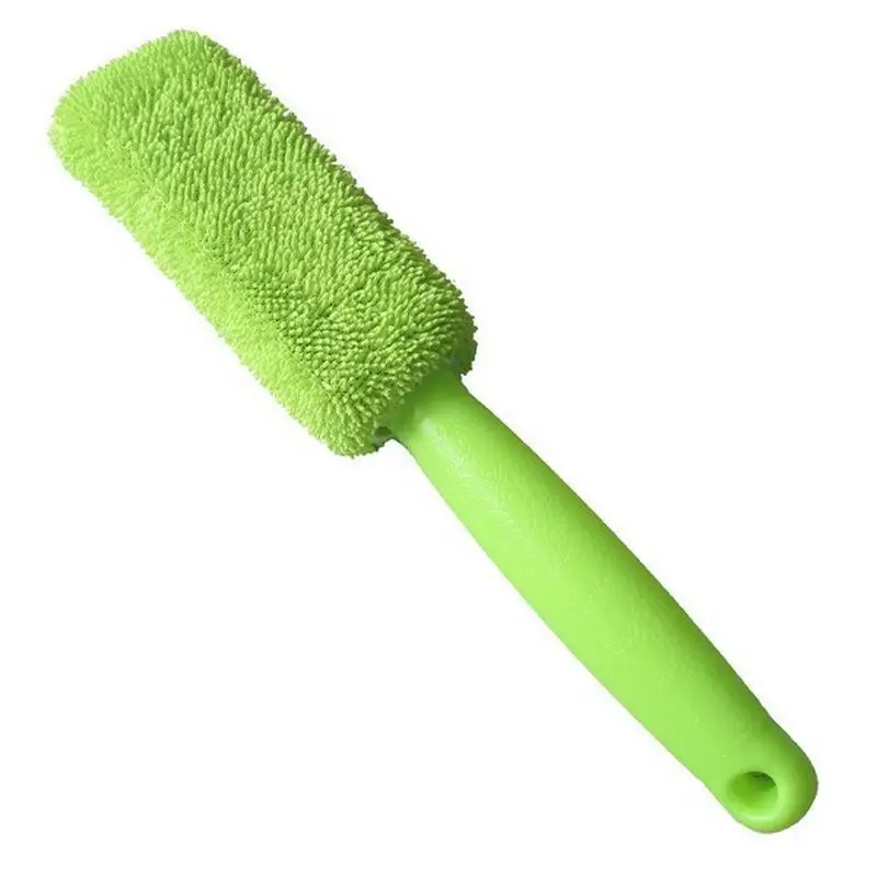 

Microfiber Car Wash Tire Brush Car Wheel Brush Beauty Twisting Braid Cloth Wiping Car Cleaning Supplies car cleaning tools