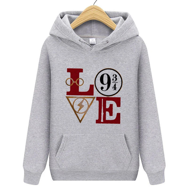 Толстовка с капюшоном для мужчин и женщин свитшот милым принтом в стиле