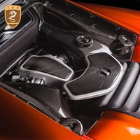 for mclaren engine bonnets fits 2013 on 650s mp4 12c dry carbon fiber front engine hood interior cover auto parts decoration