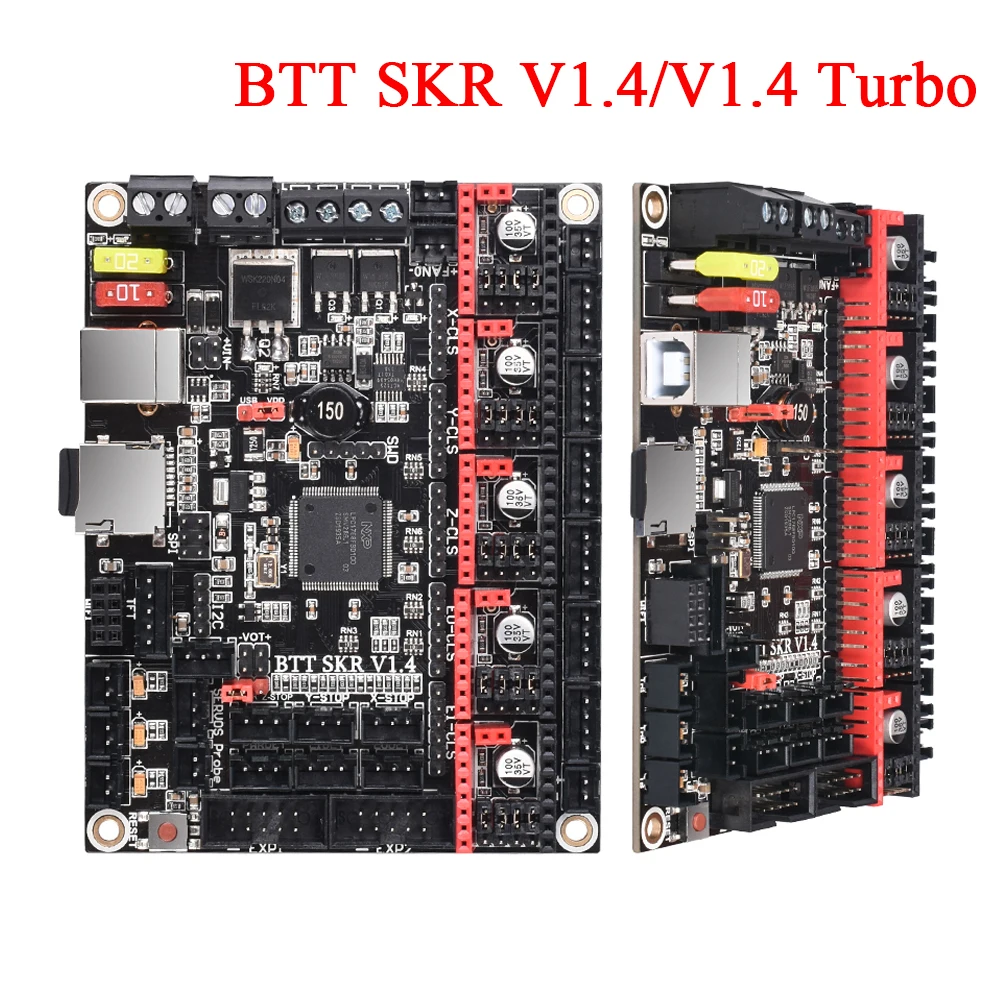BIGTREETECH SKR V1.4 BTT панель управления Turbo 32 бит + TMC2208 TMC2209 Запчасти для 3D принтера VS V1.3 MINI