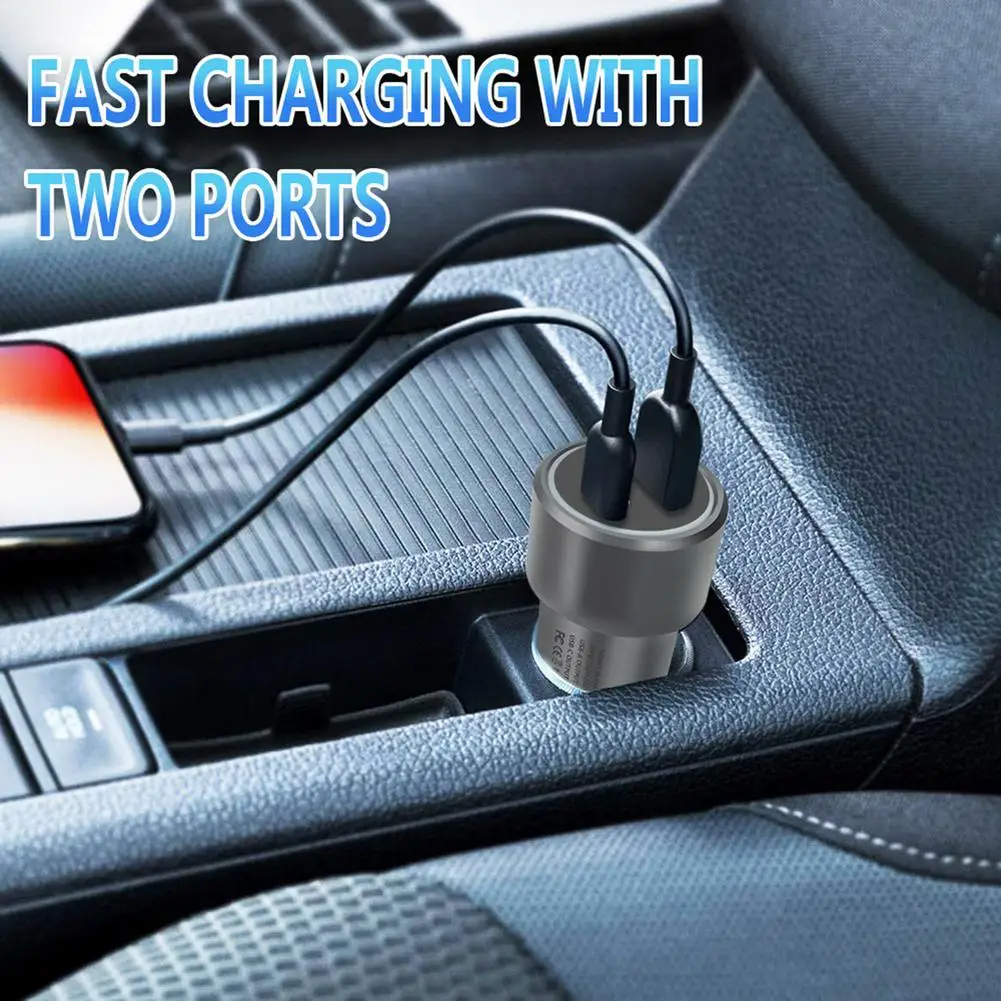

PD USB C Car Charger Quick Charge 3.0 Fast Charging For All Smartphones For IPhone 12 11 For Xiaomi Type C Phone Charger