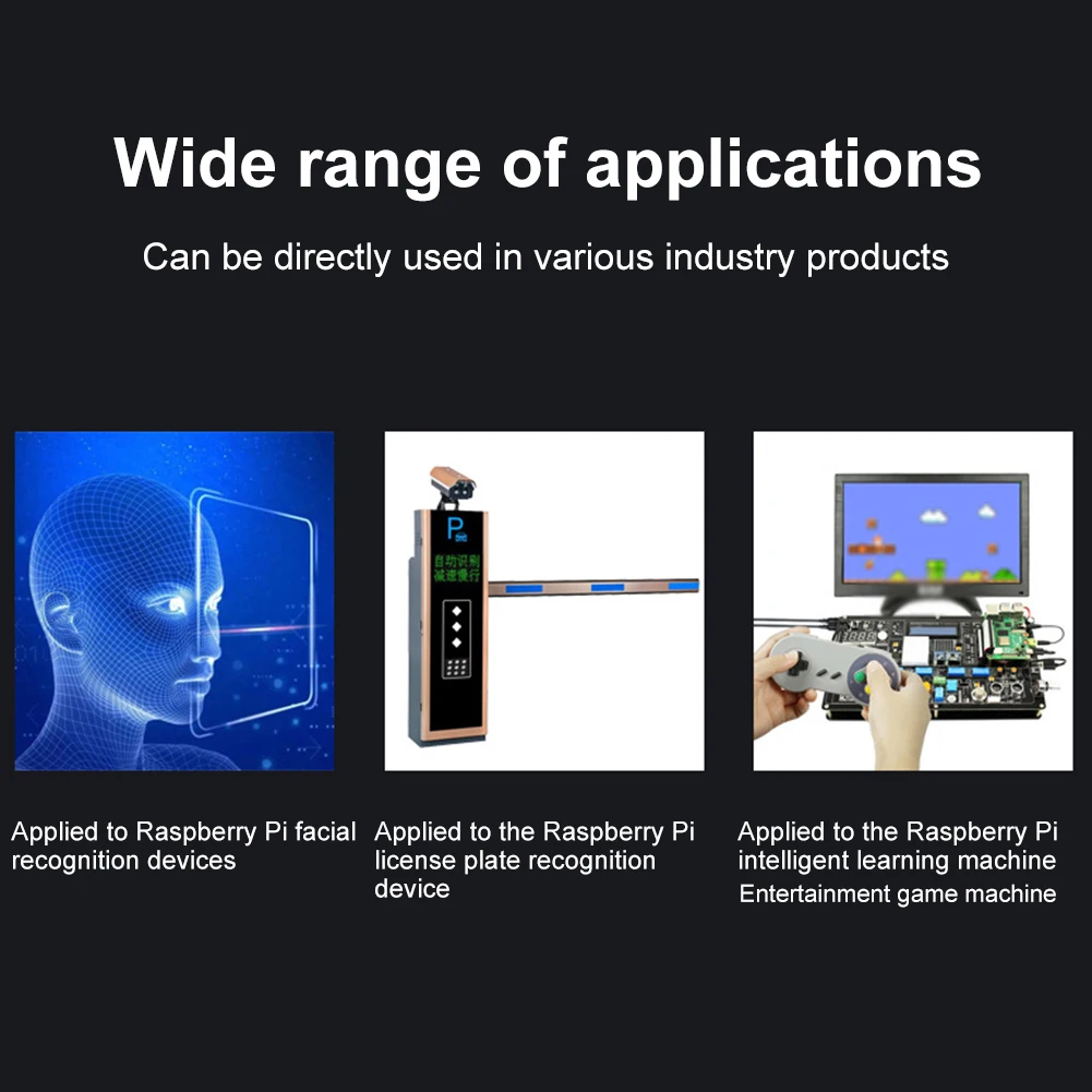 

FPC Camera Module IMX219 Multifunction Replacement Parts Home Office 8 Megapixel Sensor 77.6 Degree 1080P HD 3
