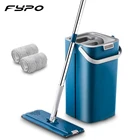 Швабра Fypo 2021 для мытья пола, плоская швабра с отжимом, с ведром, инструменты для мытья рук, швабры из микрофибры