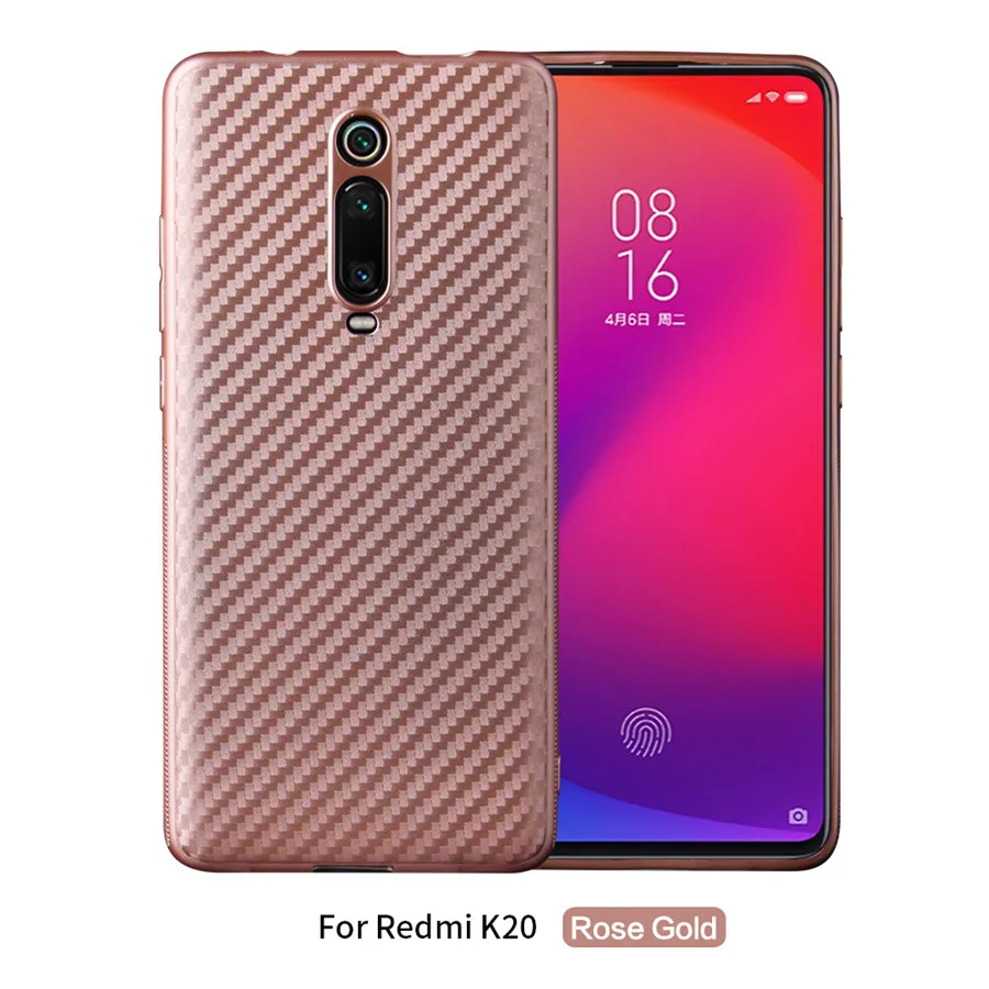Чехол из углеродного волокна для Xiaomi Redmi 7 7A 4 6 K20 Pro 4A 4X 5A 6A S2 Note 8 5 pro 3 чехол Твила Plus |