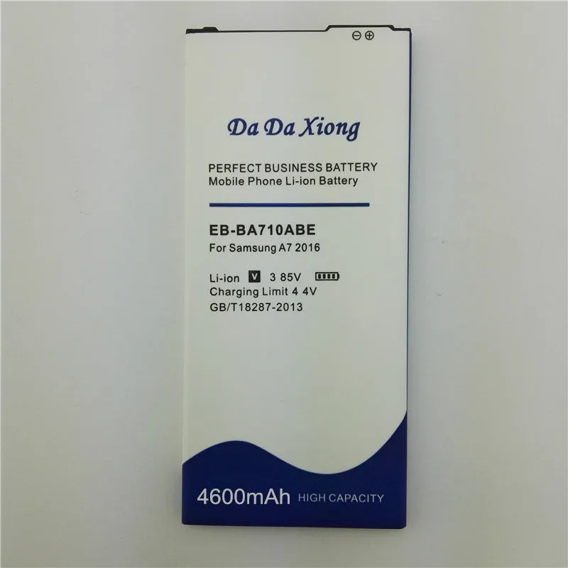 EB BA710ABE 4600mAh для Samsung GALAXY 2016 Edition A7 A710 A710F A7100 A7109 аккумулятор|a7100 battery|battery for samsung