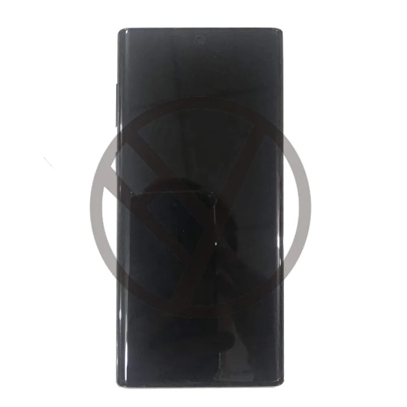 Для samsung Galaxy Note 10 lcd с рамкой дисплей сенсорный экран дигитайзер сборка для samsung note10 lcd N970F N9700 N970