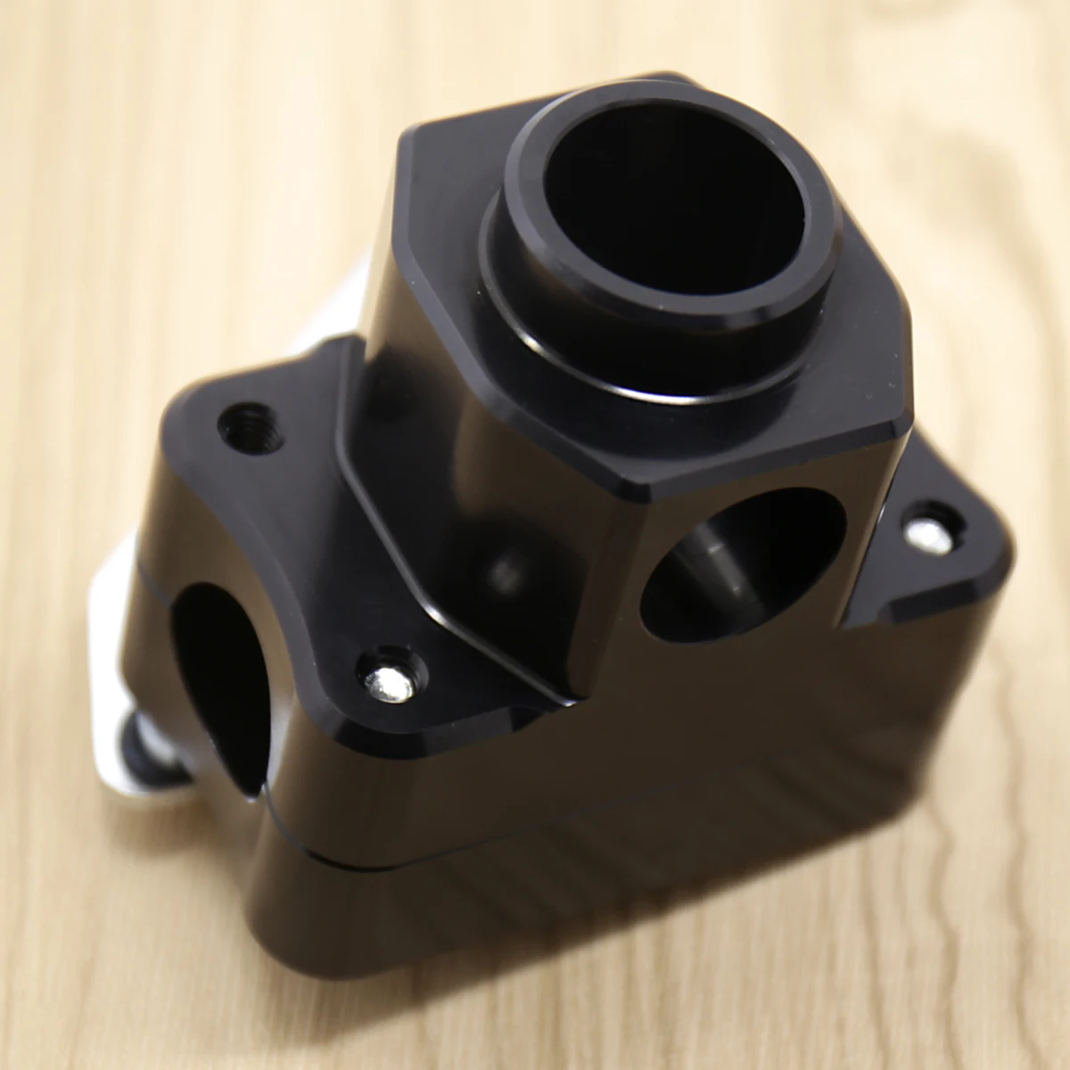 Черный комплект удлинителя рамы двигателя с черной ручкой подходит для Zoomer Ruckus FI