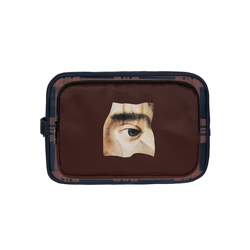 eye bag YIZISTORE оригинальные забавные съемные, пригодные для стирки сумки для полотенец для женщин малогабаритные сумочки-косметички в изящной женской серии(Fun kik - Цвет: eye bag