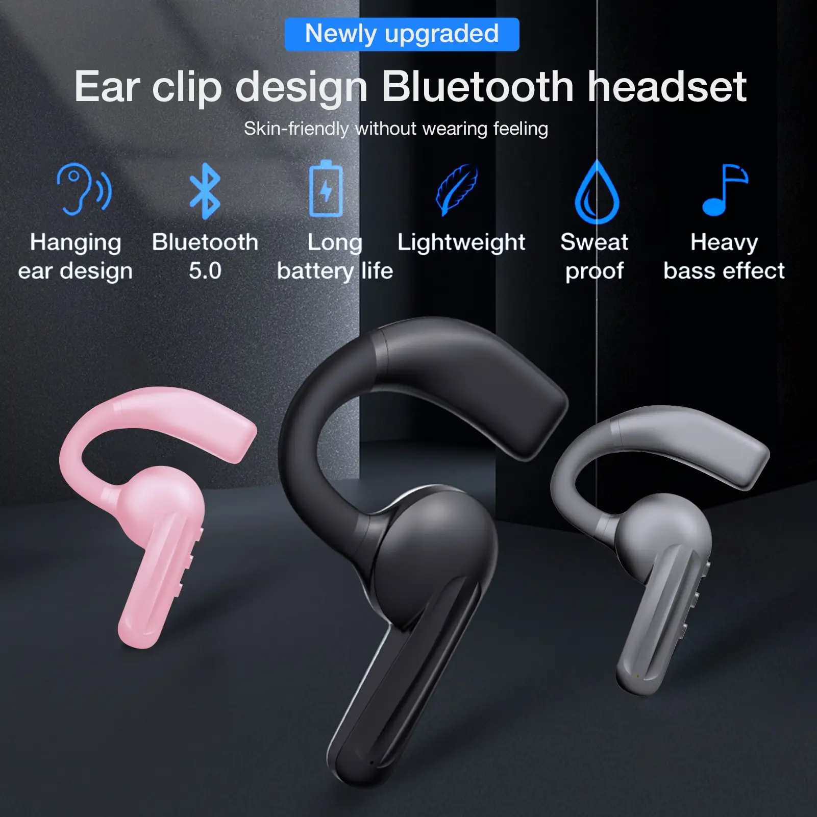 DYY 8 Mini Водонепроницаемая гарнитура Bluetooth 5 0 наушники костной проводимости с