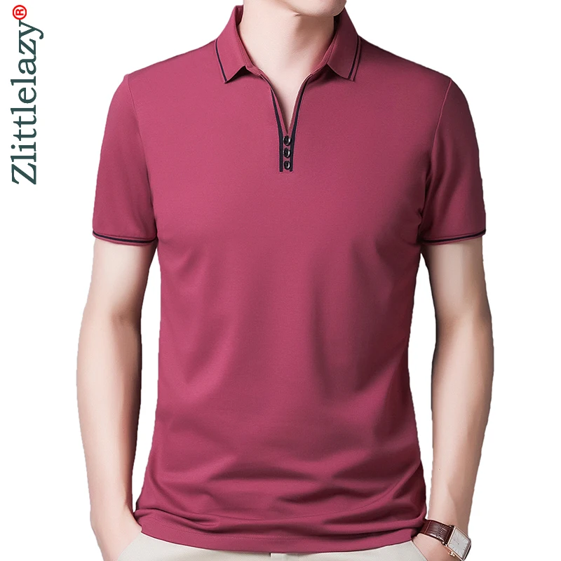 2021 брендовая футболка поло с коротким рукавом мужская повседневная Летняя