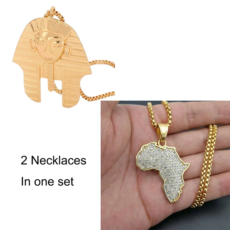 

Golden Necklace Set