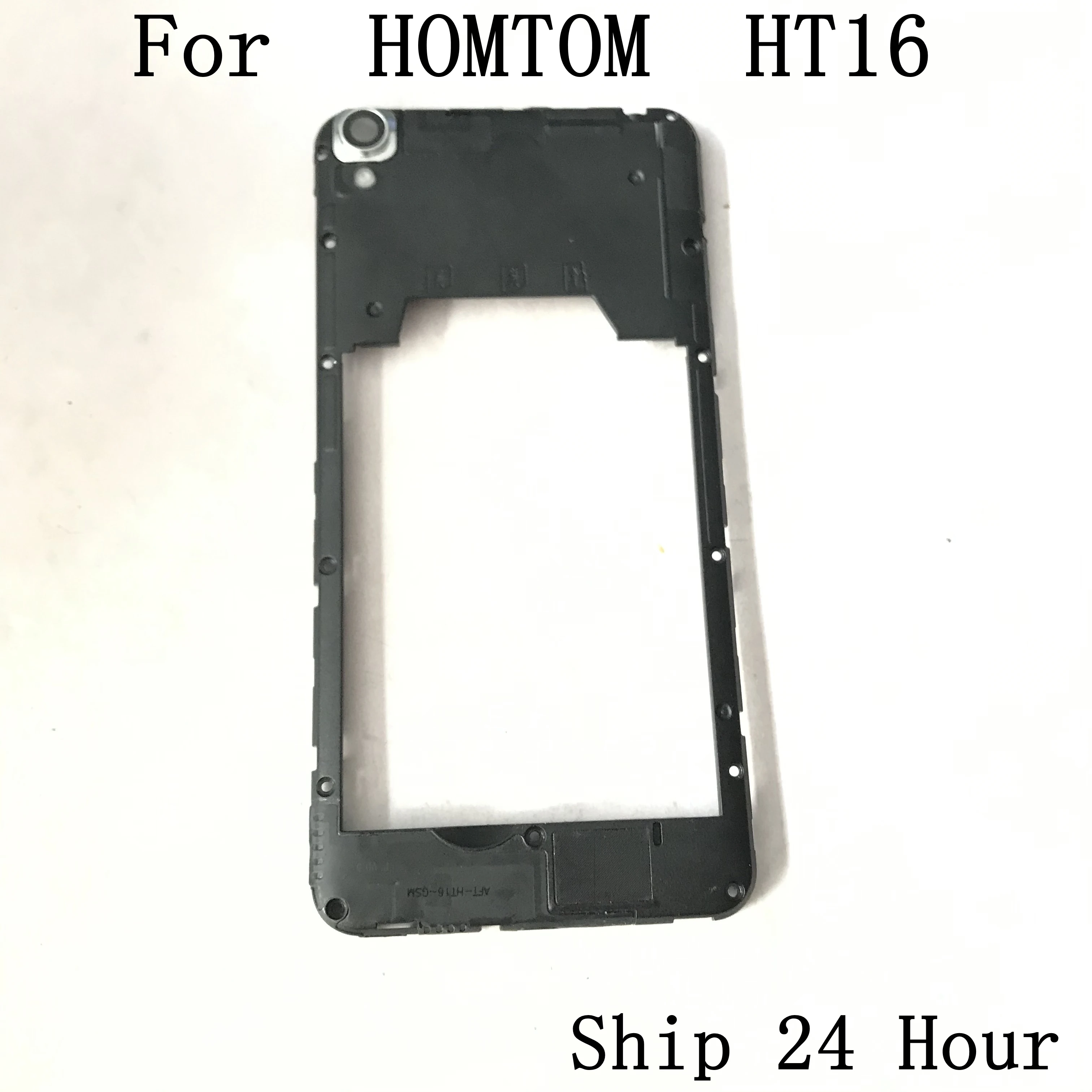 Б/у чехол с задней рамкой + стеклянный объектив для камеры Homtom HT16 3G смартфон MT6580