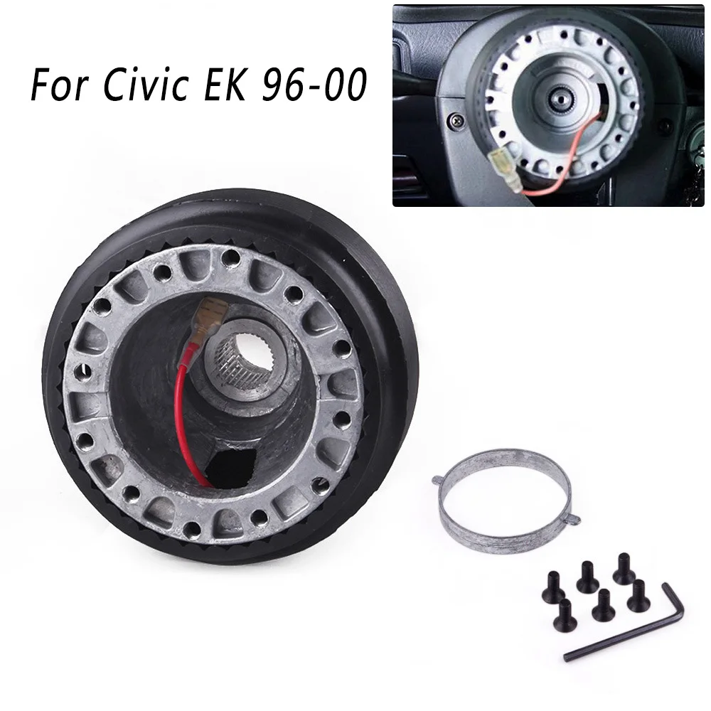 

1set Adapter Universal For Civic EK 96-00 Steering Wheel Hub Base Boss Kit Accessory