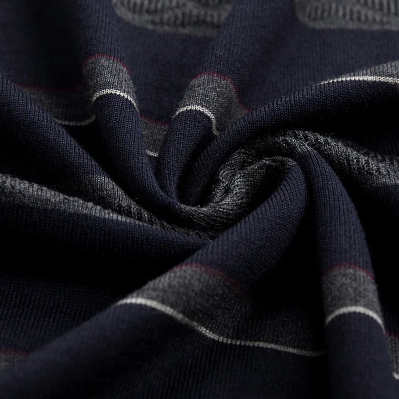 2022 брендовая Повседневная полосатая рубашка поло с длинным рукавом для фитнеса