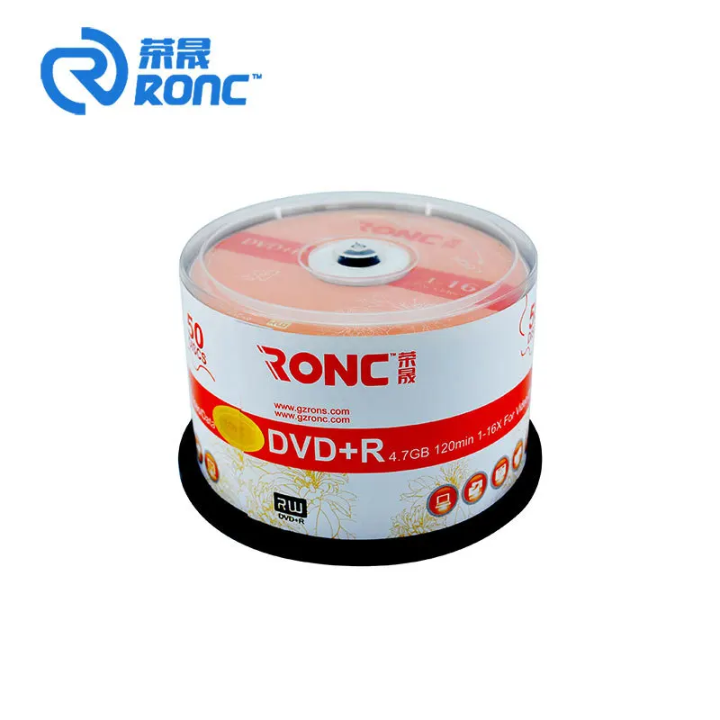 Оптом 50 дисков Ronc пустые напечатанные 4 7 ГБ 16X DVD + R Золотые диски | Электроника