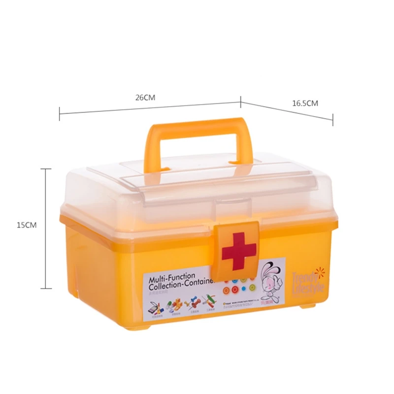 Семейный медицинский чехол для детей маленький набор первой помощи многослойная