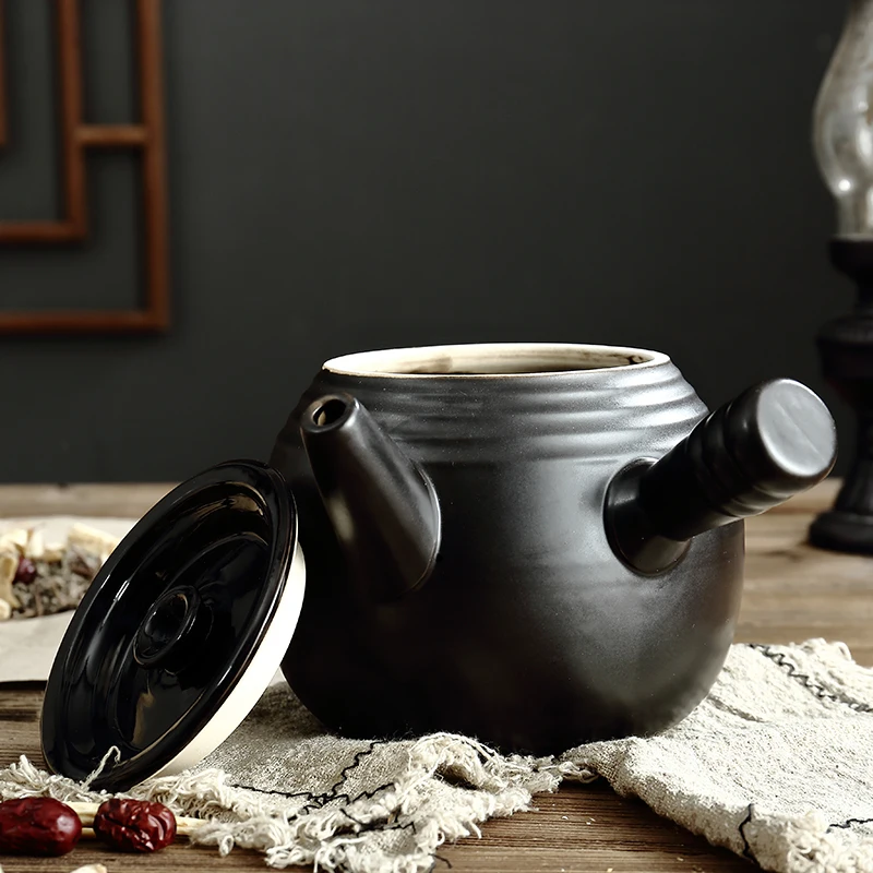 Китайская традиционная медицина кастрюля для кипячения керамическая банка