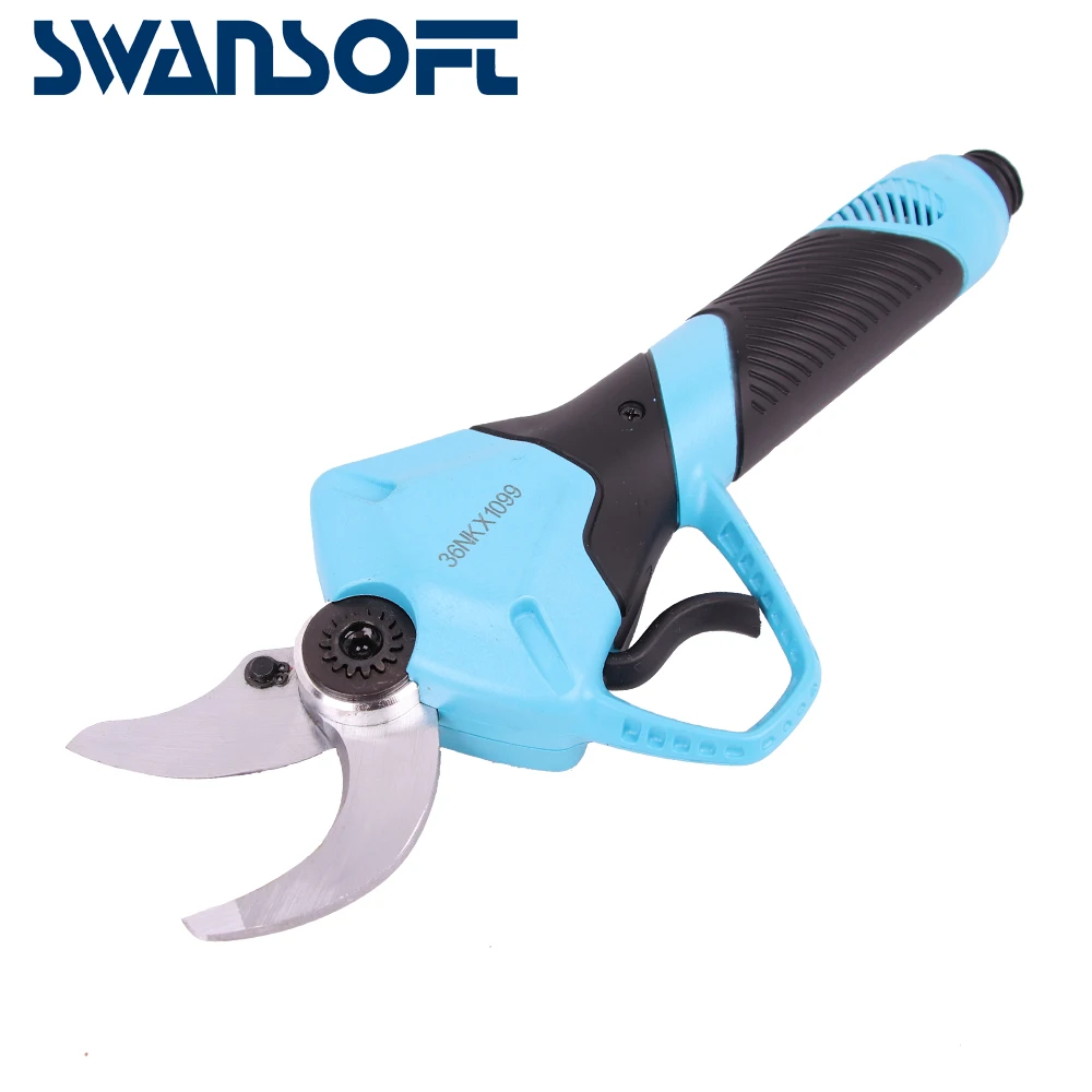 

SWANSOFT electric grape scissors pruning shear 30MM fruit trees pruning electric scissors battery garden tools G01