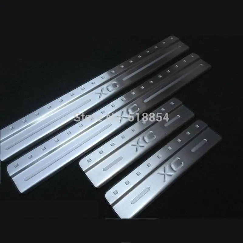 Накладка на порог двери для VOLVO XC60 XC 60 2009 2010 2011 2012 2013|door sill|scuff platedoor sill scuff plate |