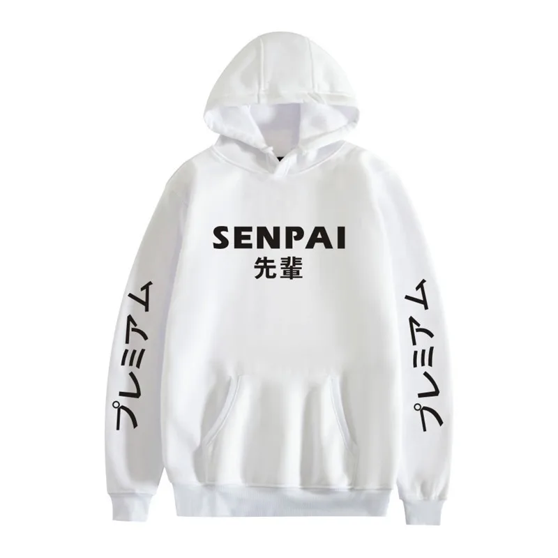 

Male boku no hero academia hoodie Senpai Anime Hoodies Sweatshirts Japanese Amine Waifu Hoodie Men Girl Harajuku Hoody Women