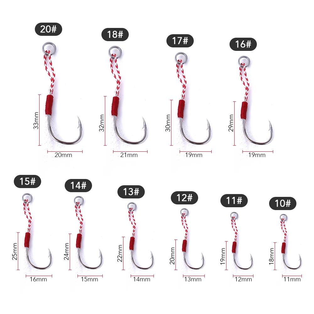 Lixada рыболовные крючки для ловли карпа 5 шт. вспомогательный крючок с леской и
