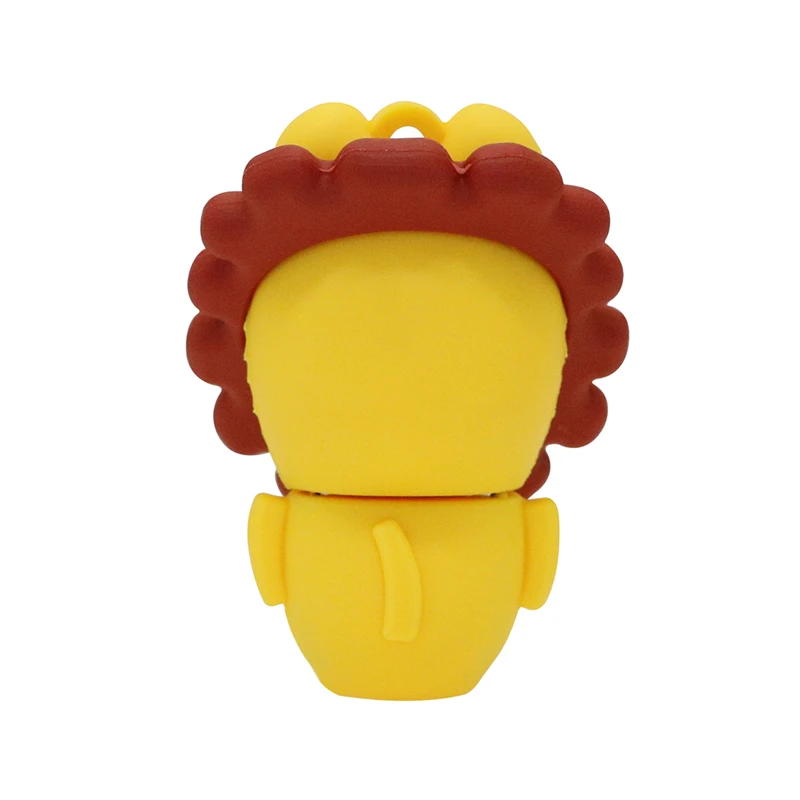 Силиконовый U диск в виде льва USB флеш накопитель флешка 4 ГБ 8 16 32 64 128 256 карта