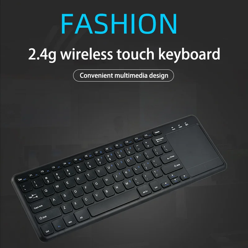 

Touch Mouse Keyboard 2.4G Wireless Keyboard Ultra-thin Office Keyboard With Touchpad for Multiple Operating Systems